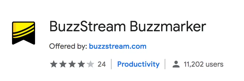 Buzzstream Buzzmaker