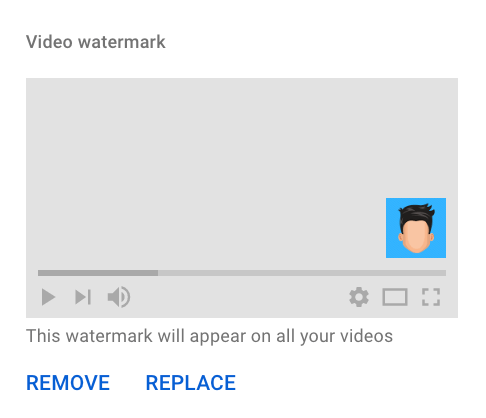 how to make a watermark for youtube