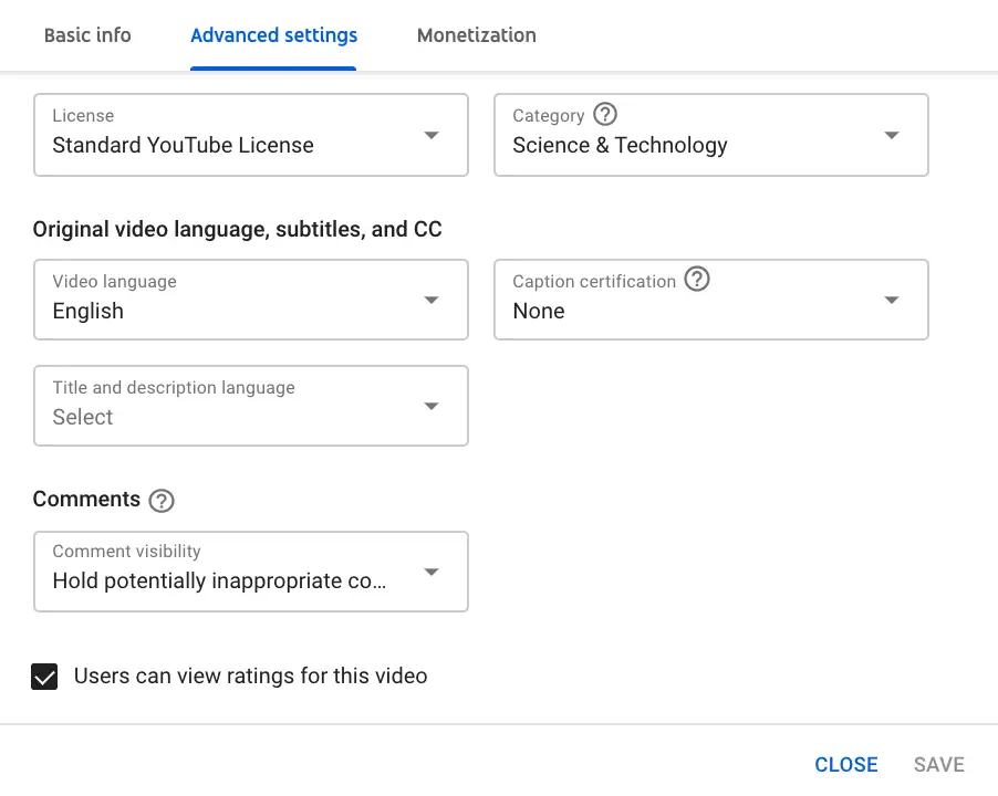 YouTube upload defaults - what you should know?