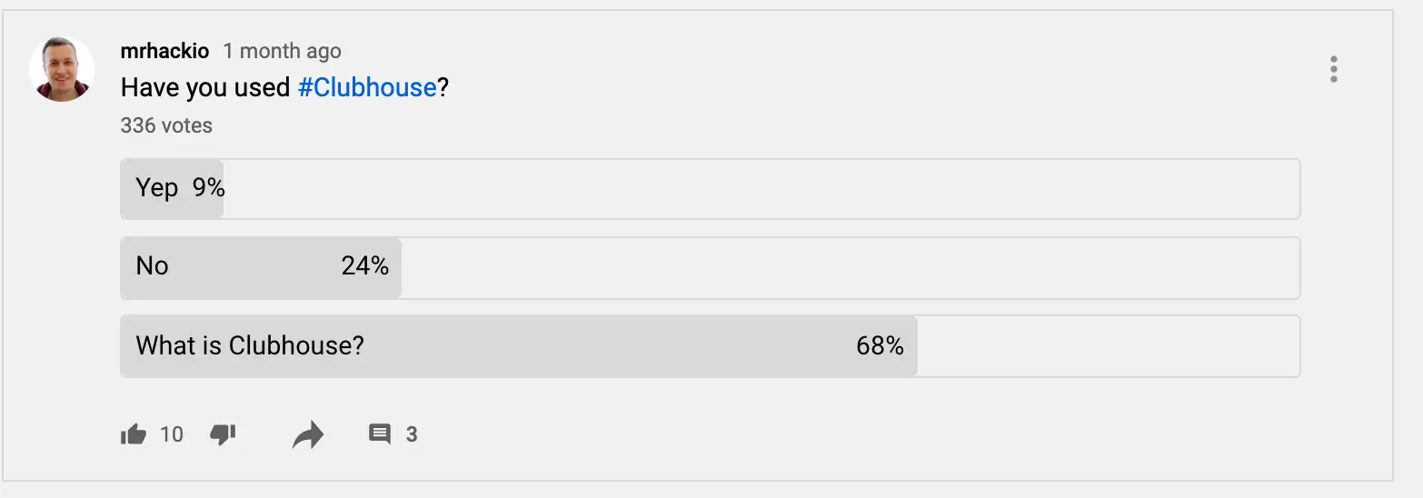 How to create a post or poll on YouTube