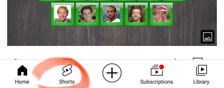 YouTube added Shorts tab to mobile app
