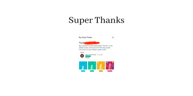 YouTube Super Thanks - full guide